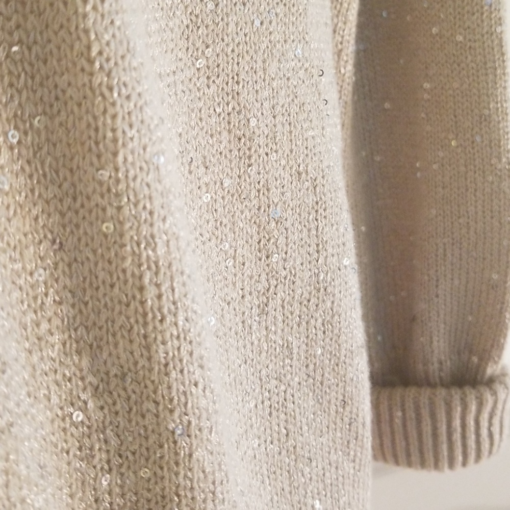 Banana Republic sequin shimmering cardigan NWT